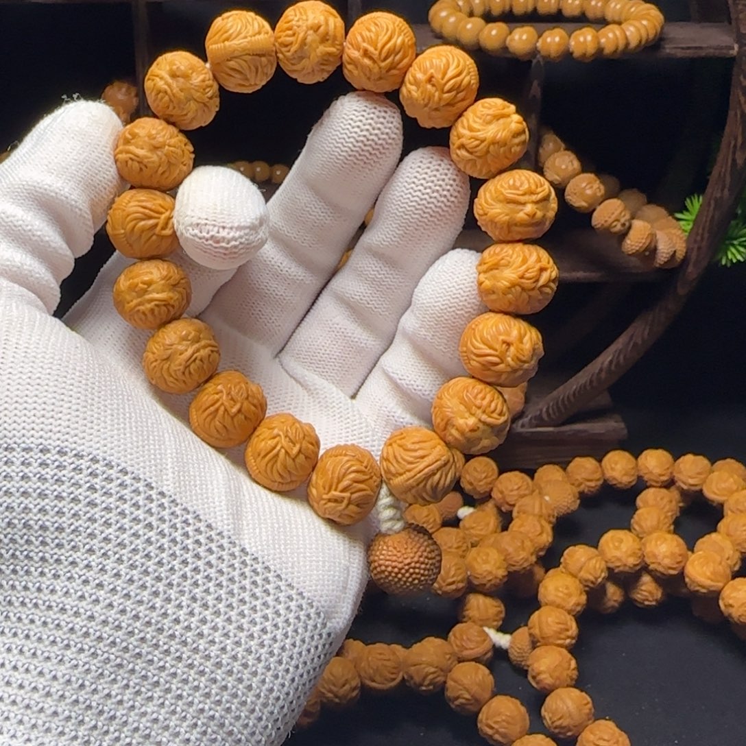 风***诺猴头核桃吊坠猴头