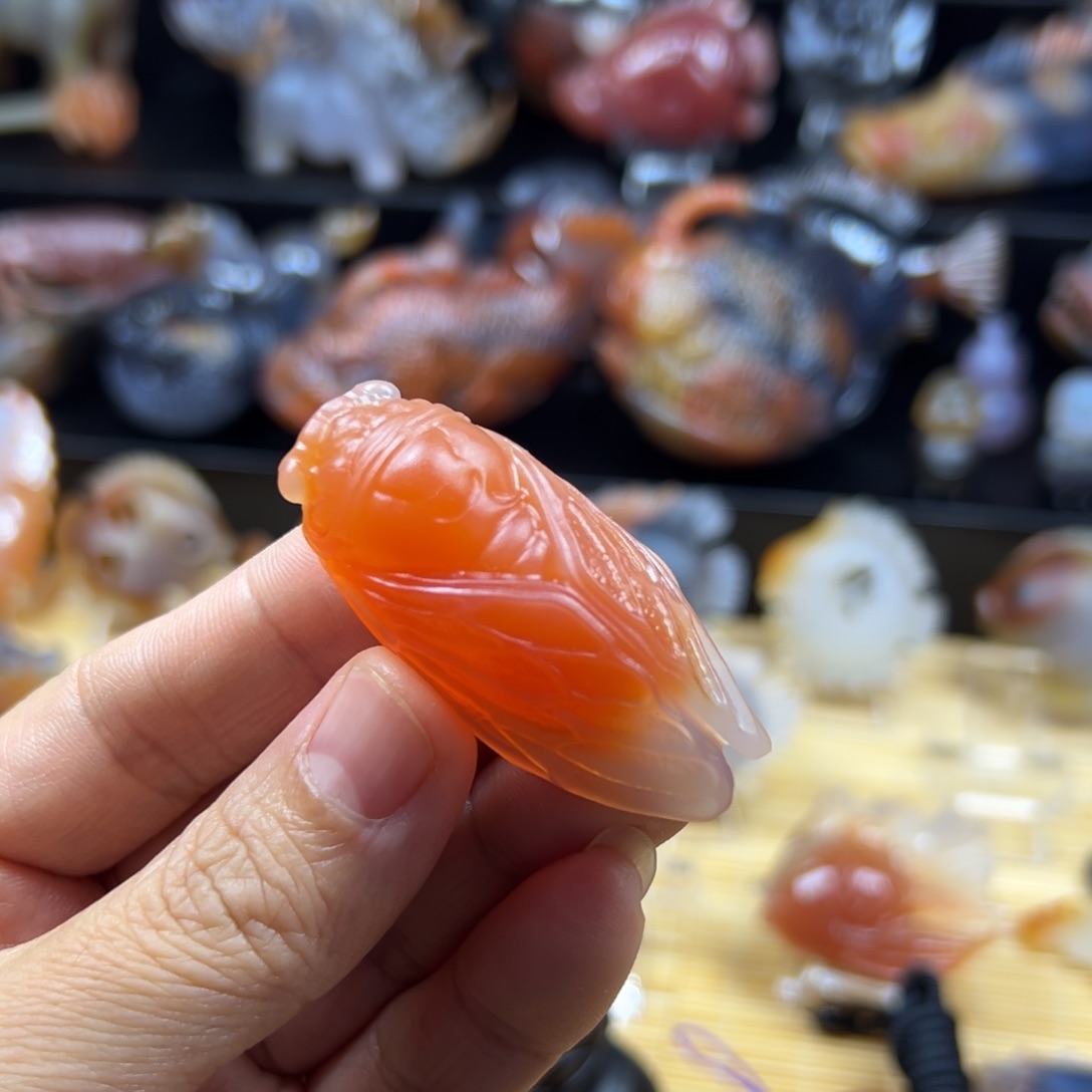 用***0玛瑙/玉髓未镶嵌颈饰