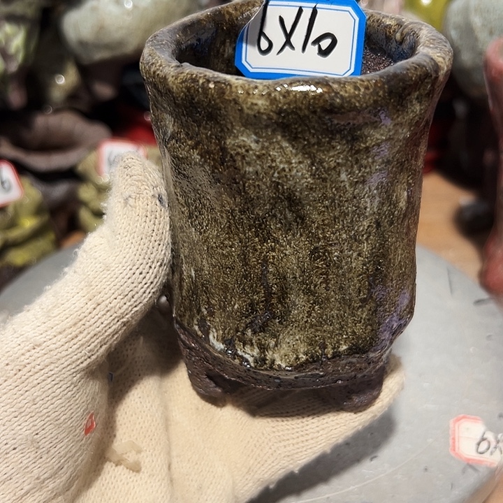 粗陶花盆，手工花盆制作就这样