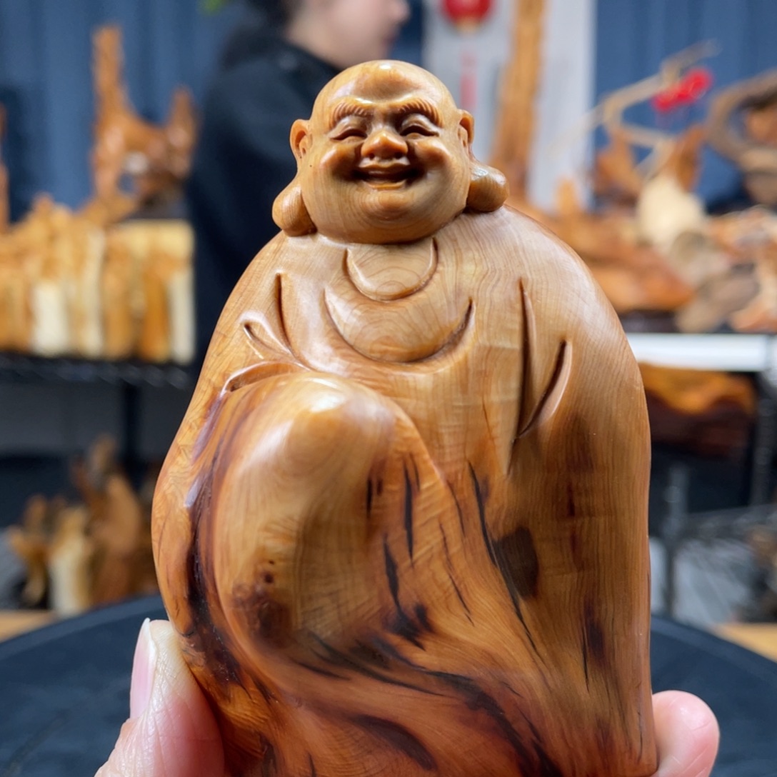 柏木（崖柏）手把件