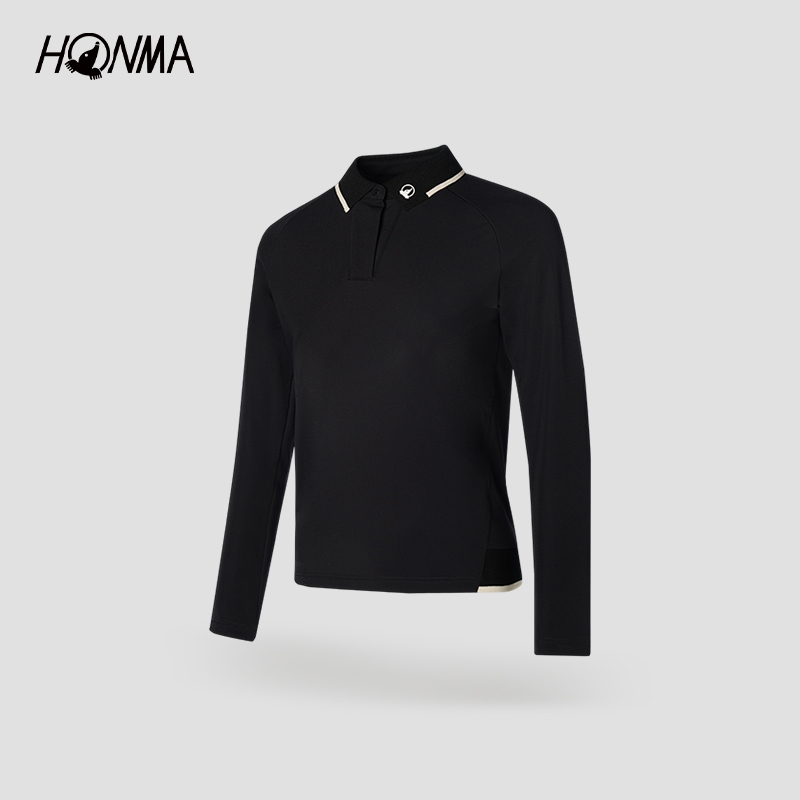 【专业高尔夫】HONMA女士长袖polo衫专业时尚休闲HWLD705R634