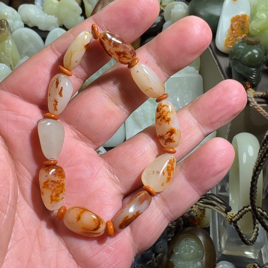 和田玉颈饰未镶嵌尋