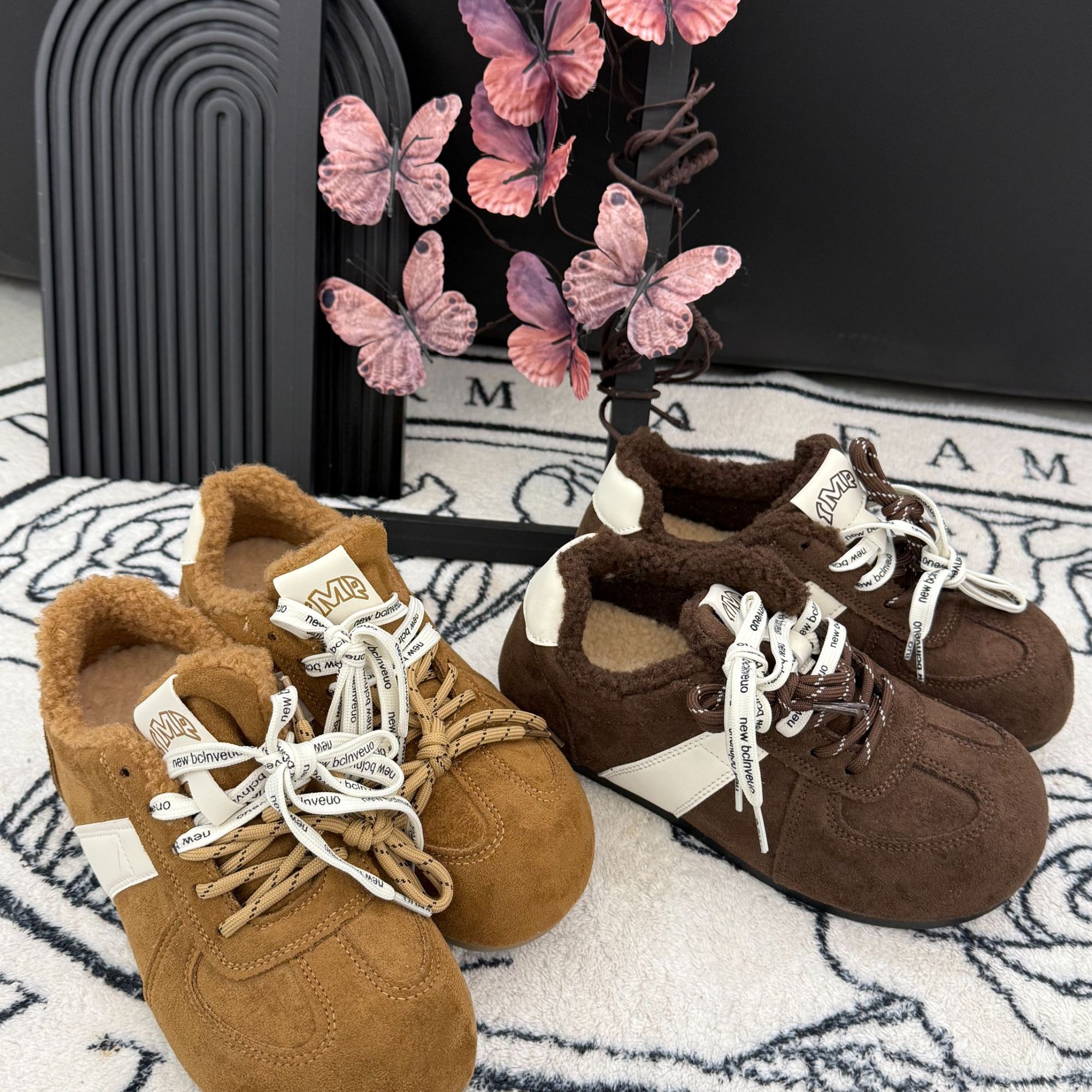 平跟休闲风ol时尚休闲鞋低跟韩版胶粘软底鞋子百搭