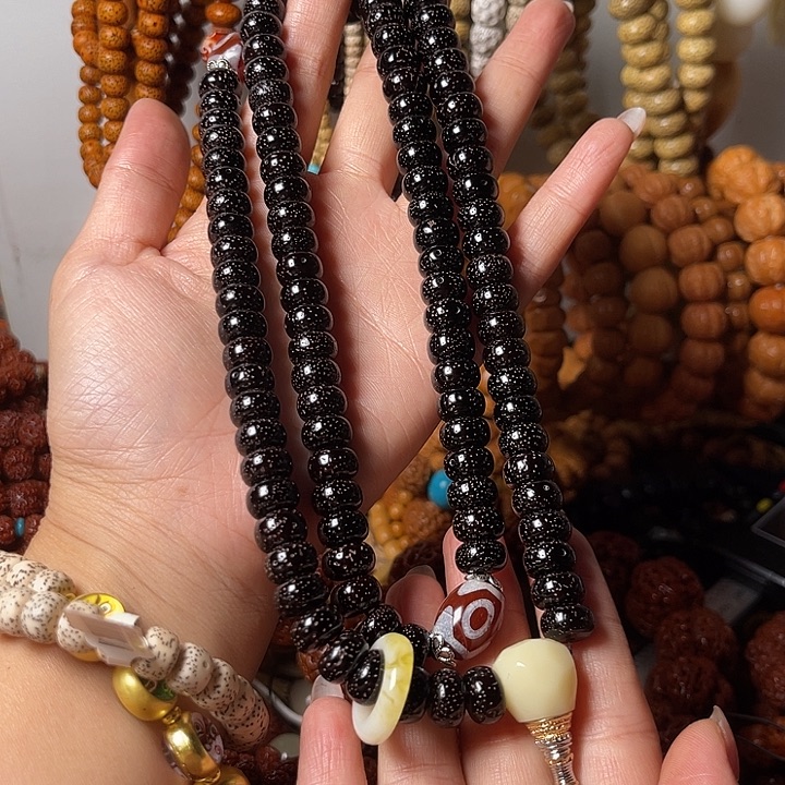 穆***子星月菩提吊坠老星月