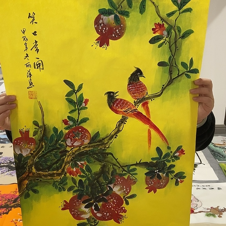 三个张画廊直播间！