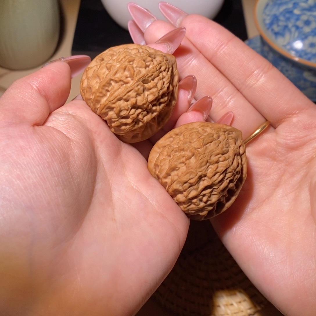 文玩核桃吊坠萬**缰39金牛