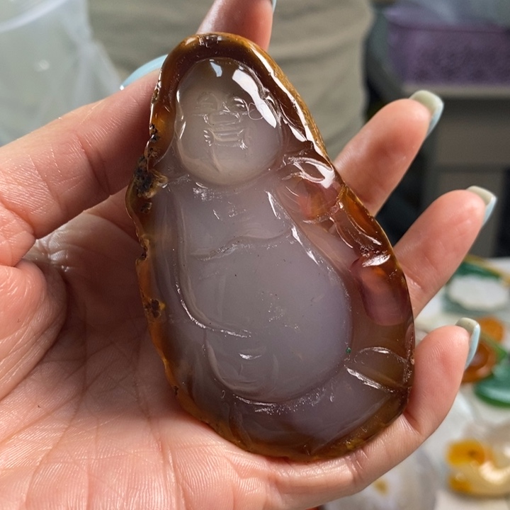 玛瑙/玉髓未镶嵌吊坠(不含链)