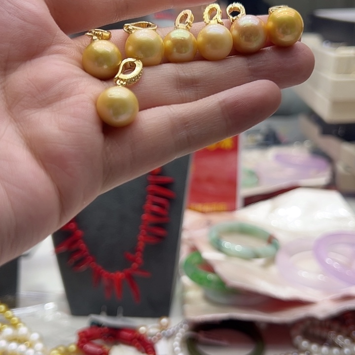 未镶嵌海水珍珠颈饰万能扣