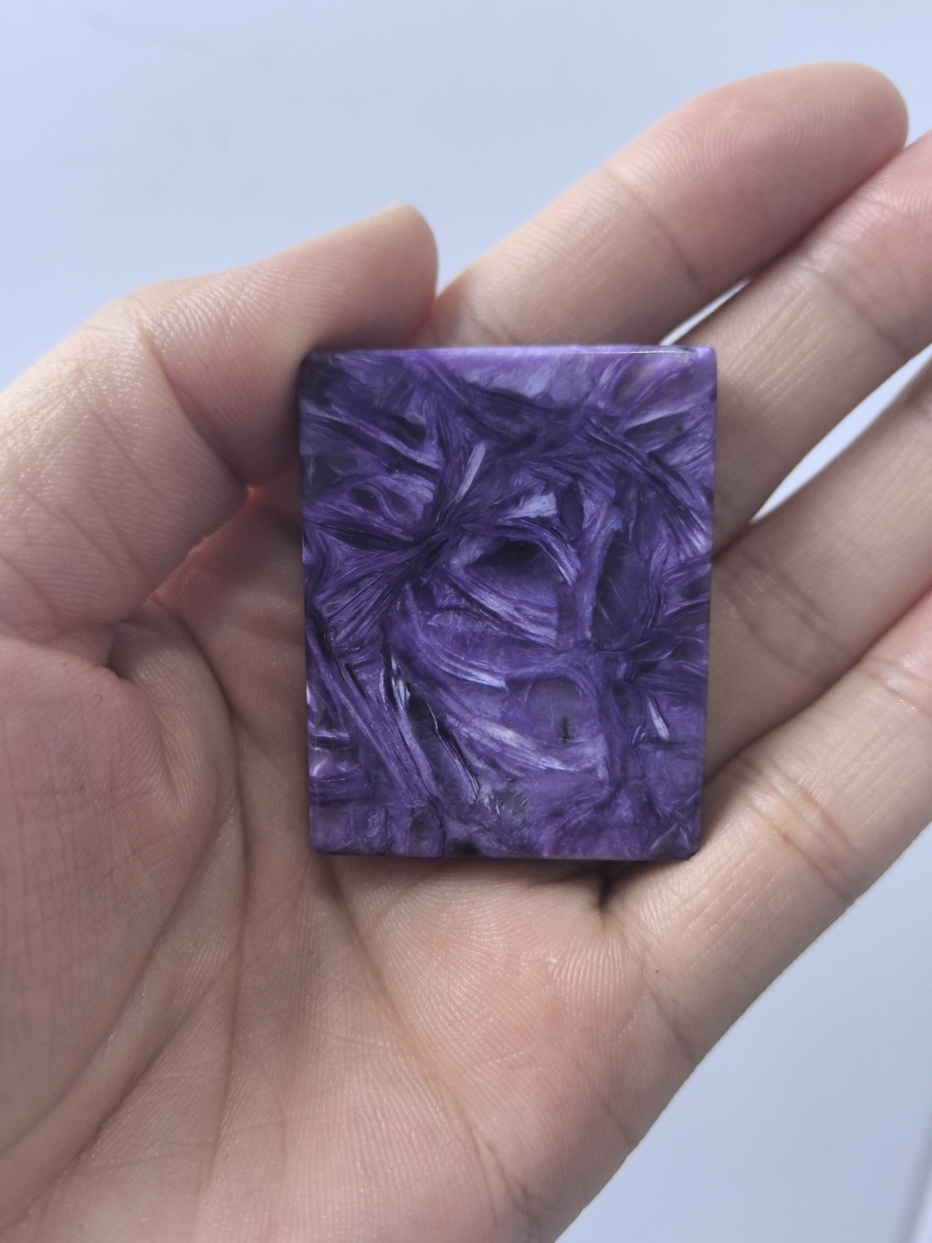 紫龙晶吊坠        