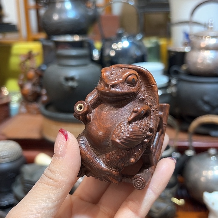 木中古工艺品摆件