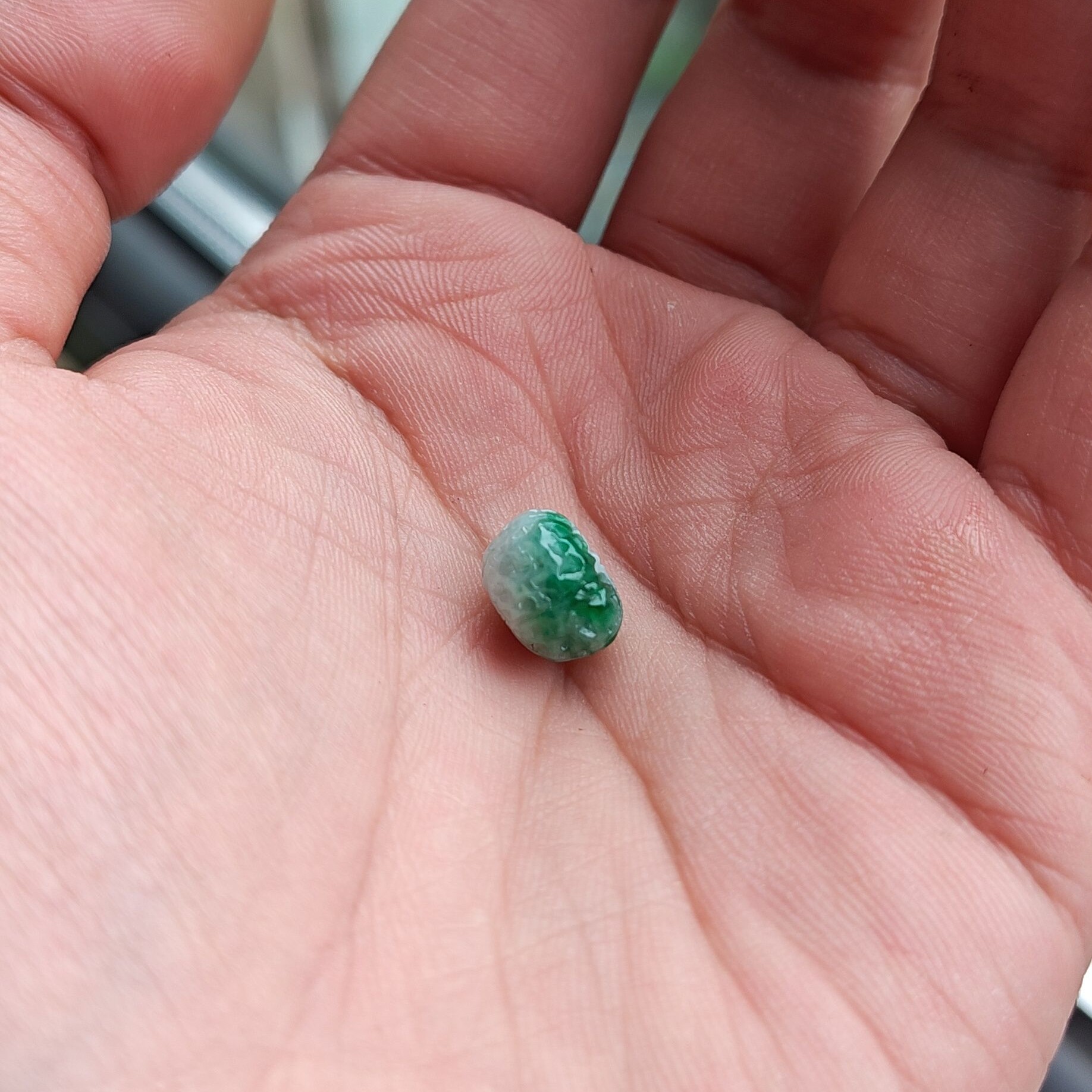 翡翠雕刻老树王小金刚复刻10.4x7.6