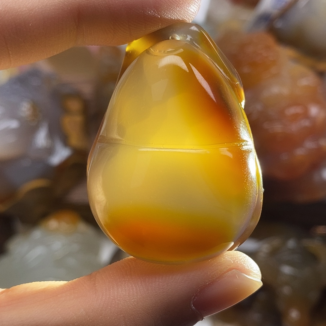 玛瑙/玉髓未镶嵌颈饰