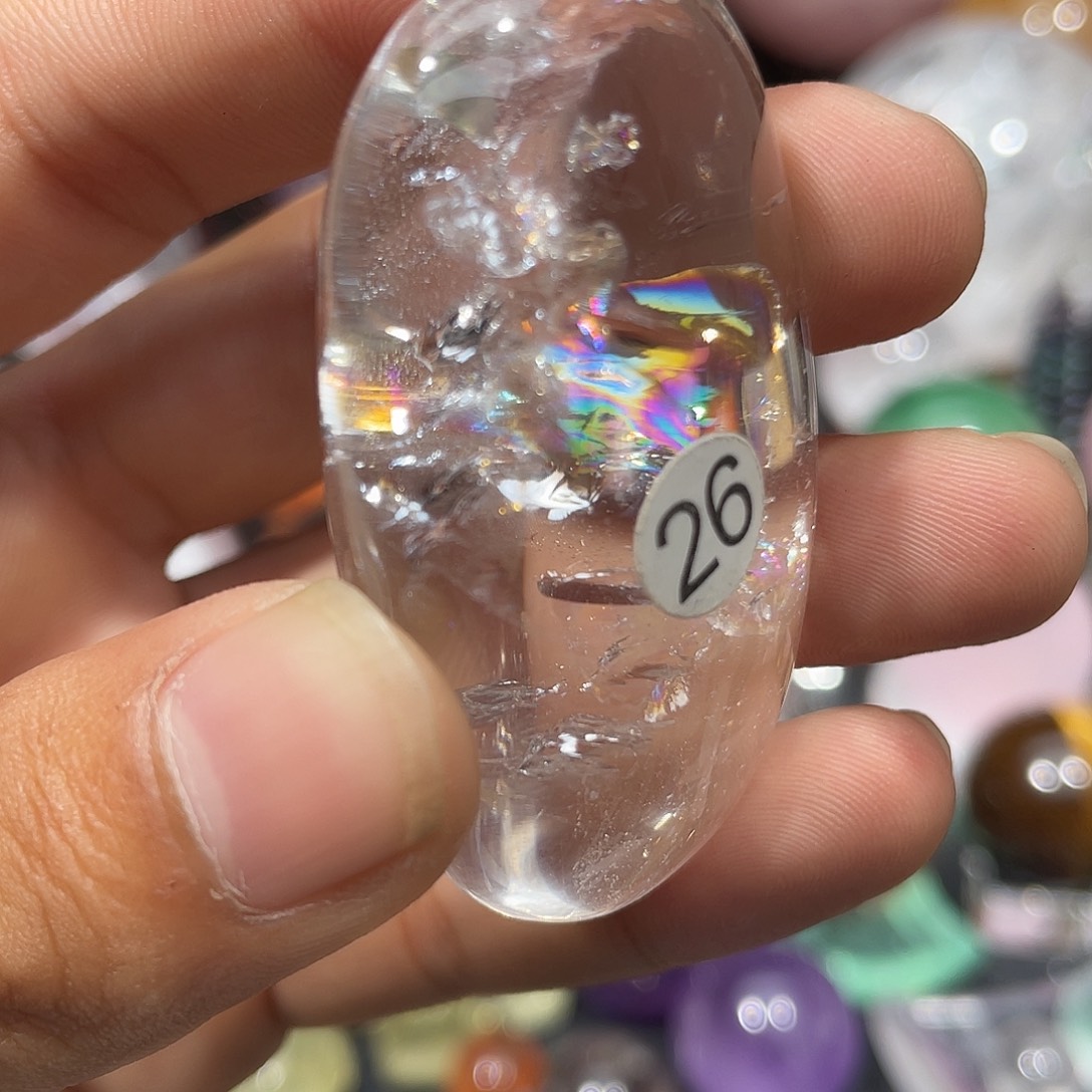 水晶珠宝半成品未镶嵌微瑕