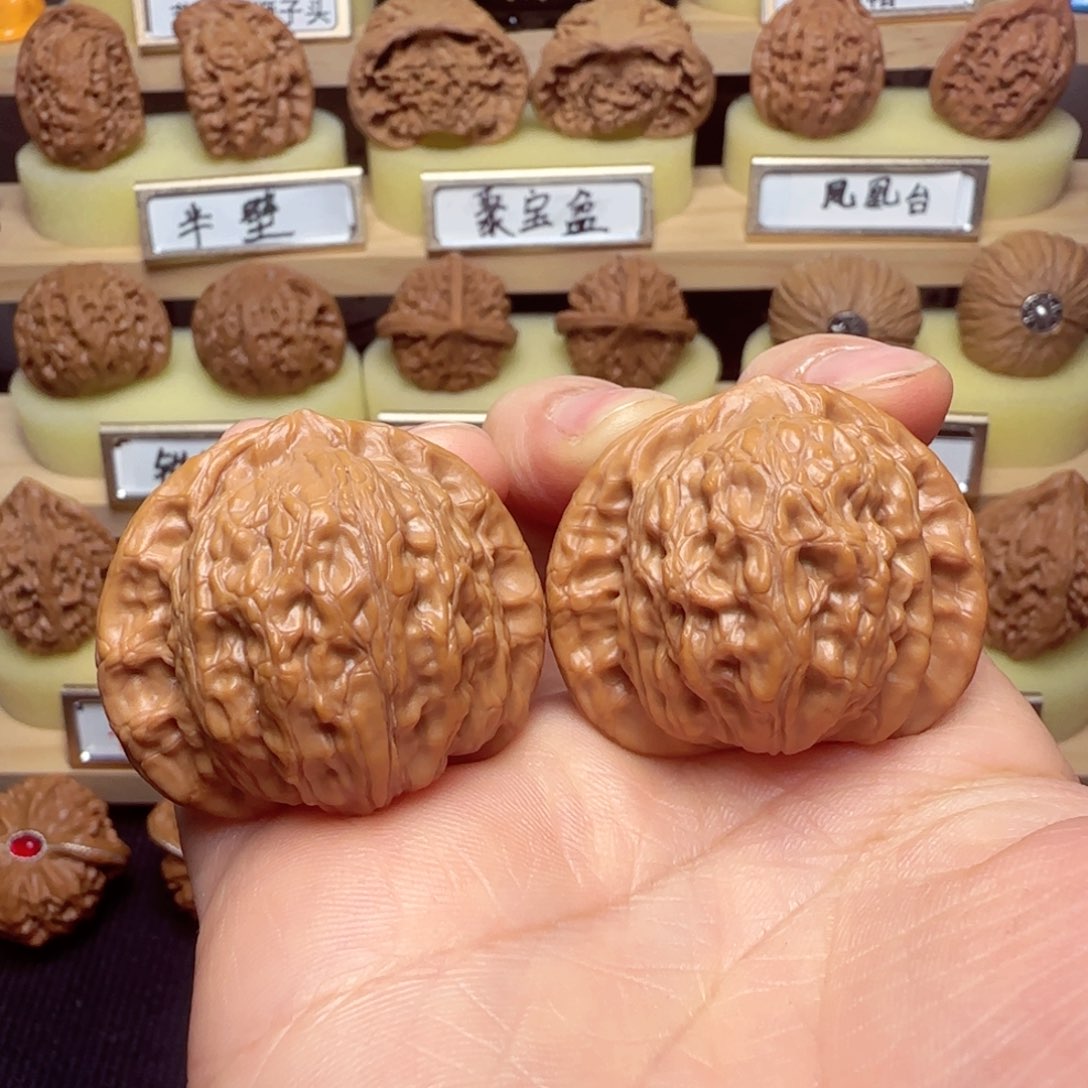 文玩核桃吊坠公子帽40