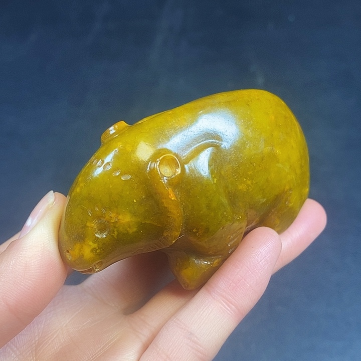 白玉菩提把件精选