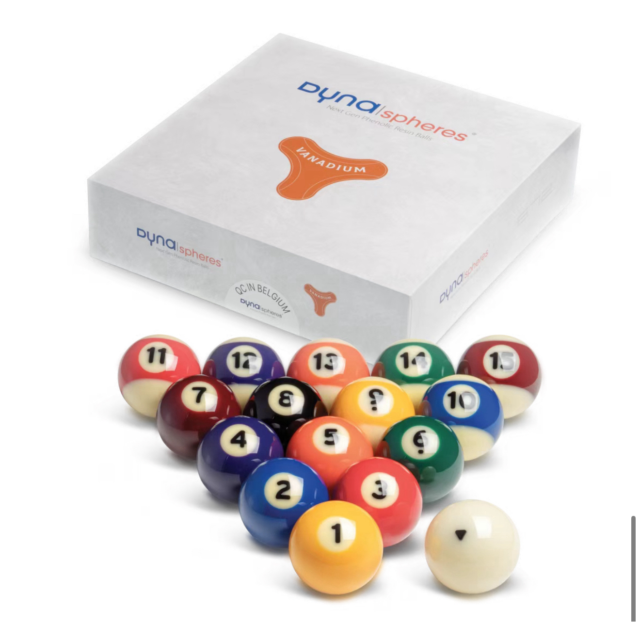 正品黛纳斯菲黄铜A级台球球子台球器材台球专用球母球台球球桌球