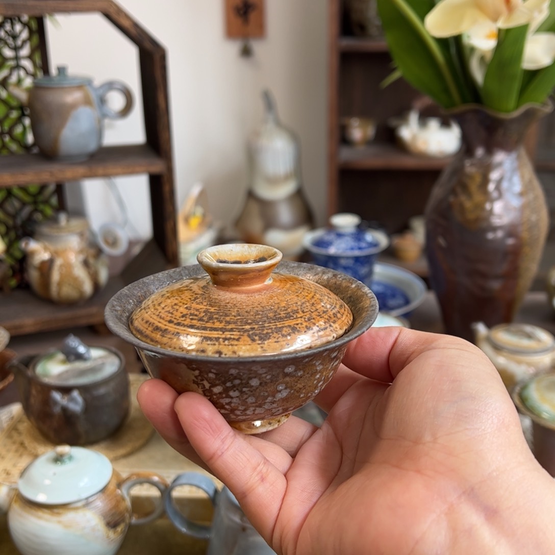 陶泥二才盖碗福利