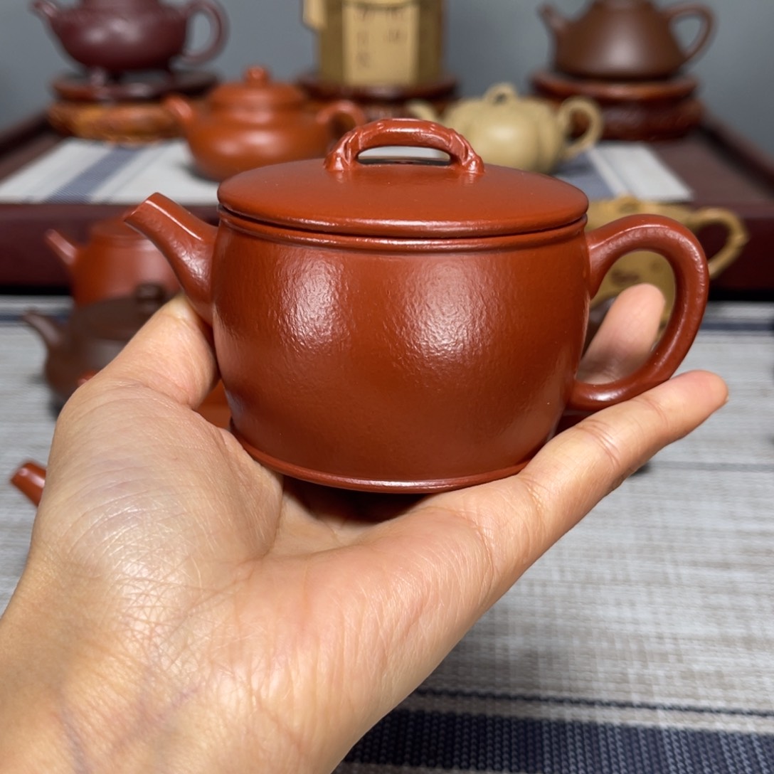 紫砂茶壶专****头全手工140cc汉瓦