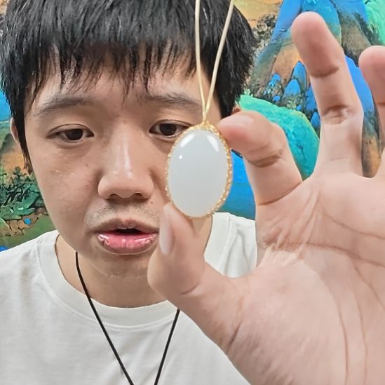 颈饰未镶嵌和田玉用****开