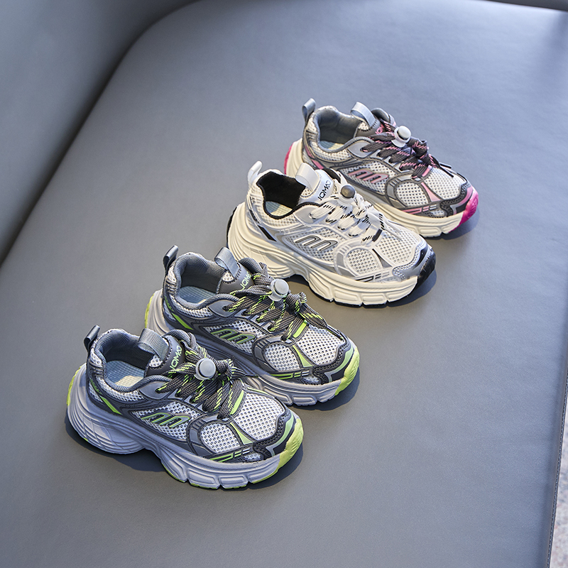 【27-37码】机器猫春秋夏透气网面都老爹休闲时尚运动鞋202412