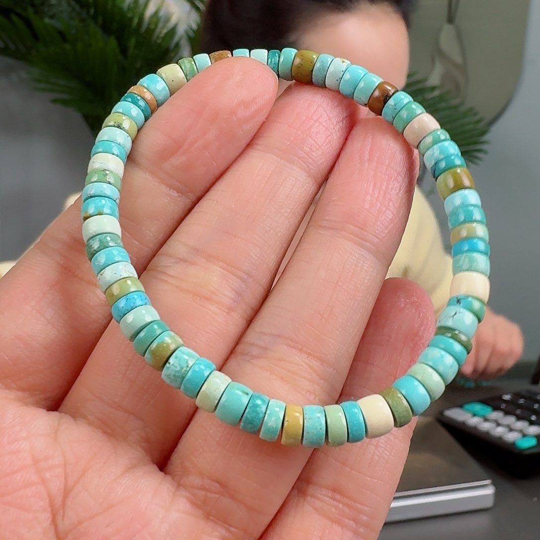 绿松石珠宝奇石未镶嵌