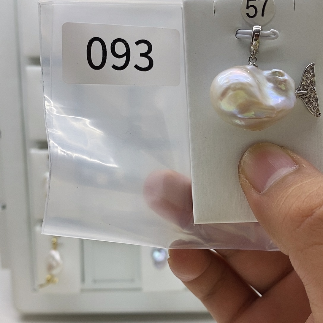 合金巴洛克珍珠001淡水珍珠