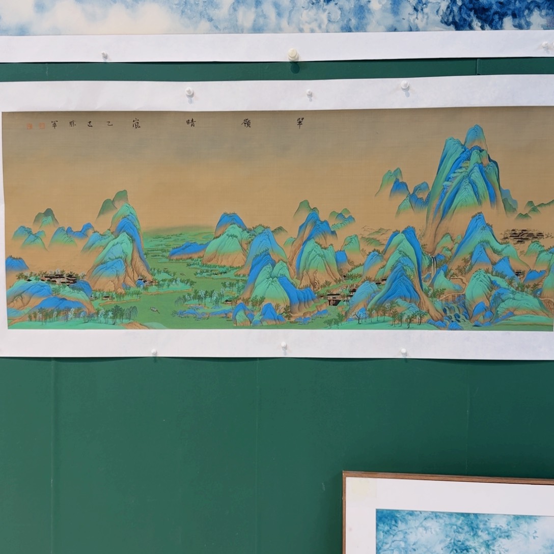 国画你们要好好学习呀我们要