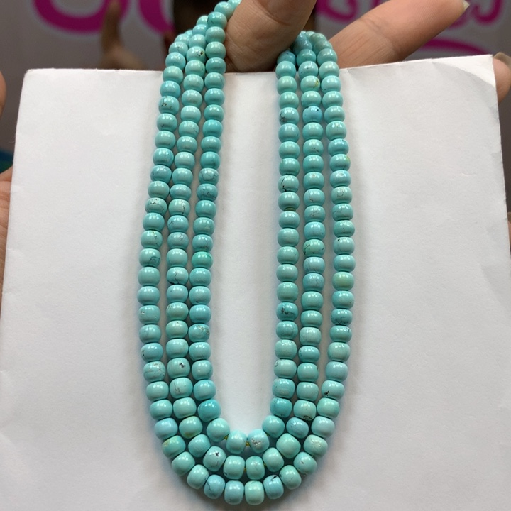 绿松石长链未镶嵌
