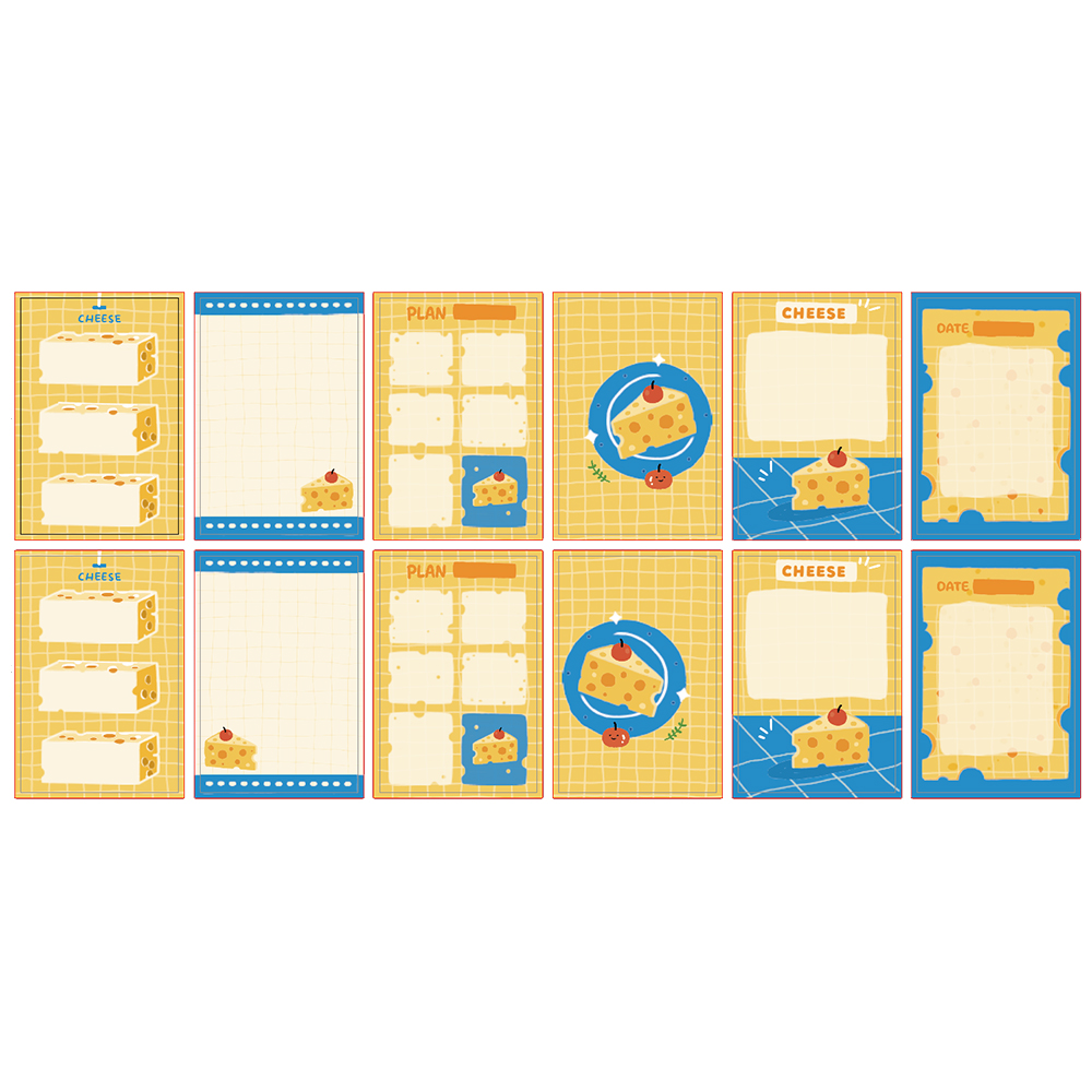 【待办芝士】120克 双面彩印  