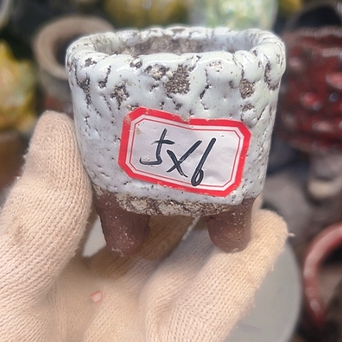 粗陶花盆手工花盆制作