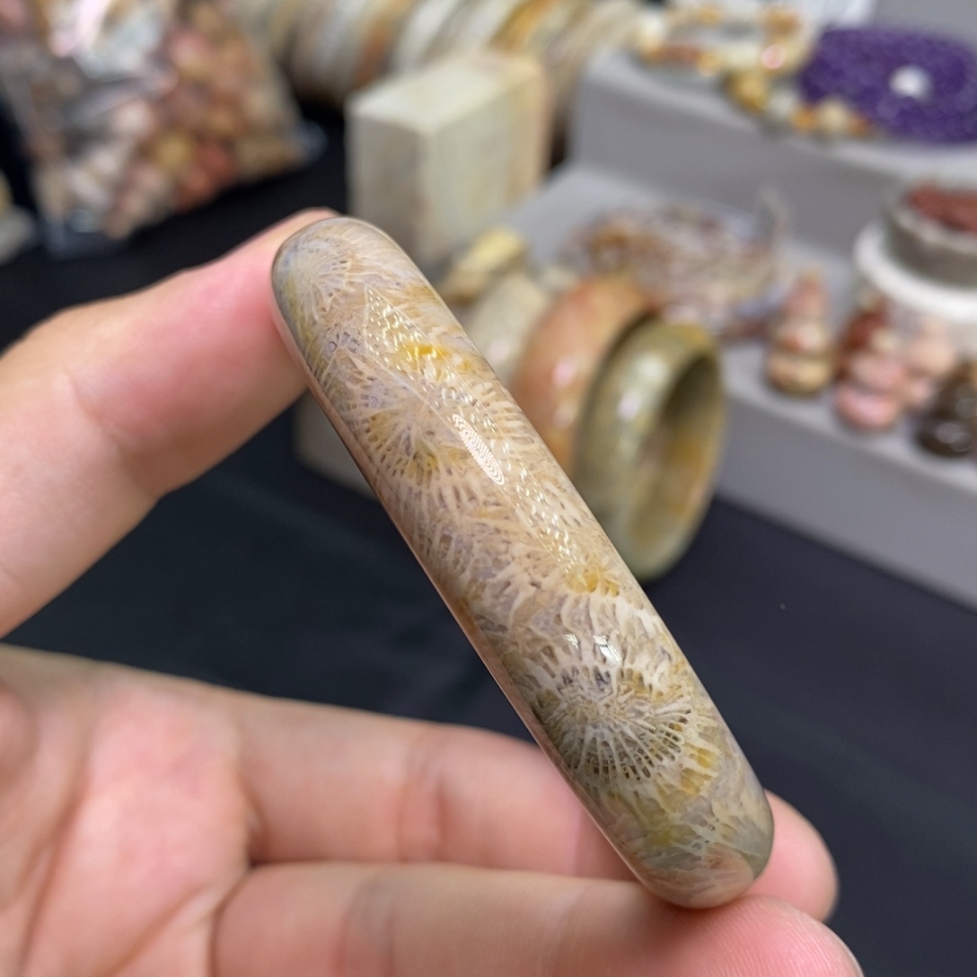 硅化玉未镶嵌手镯