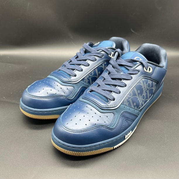 95新 DIOR/迪奥 b27系列侧边字母休闲板鞋 41.5欧 奢f