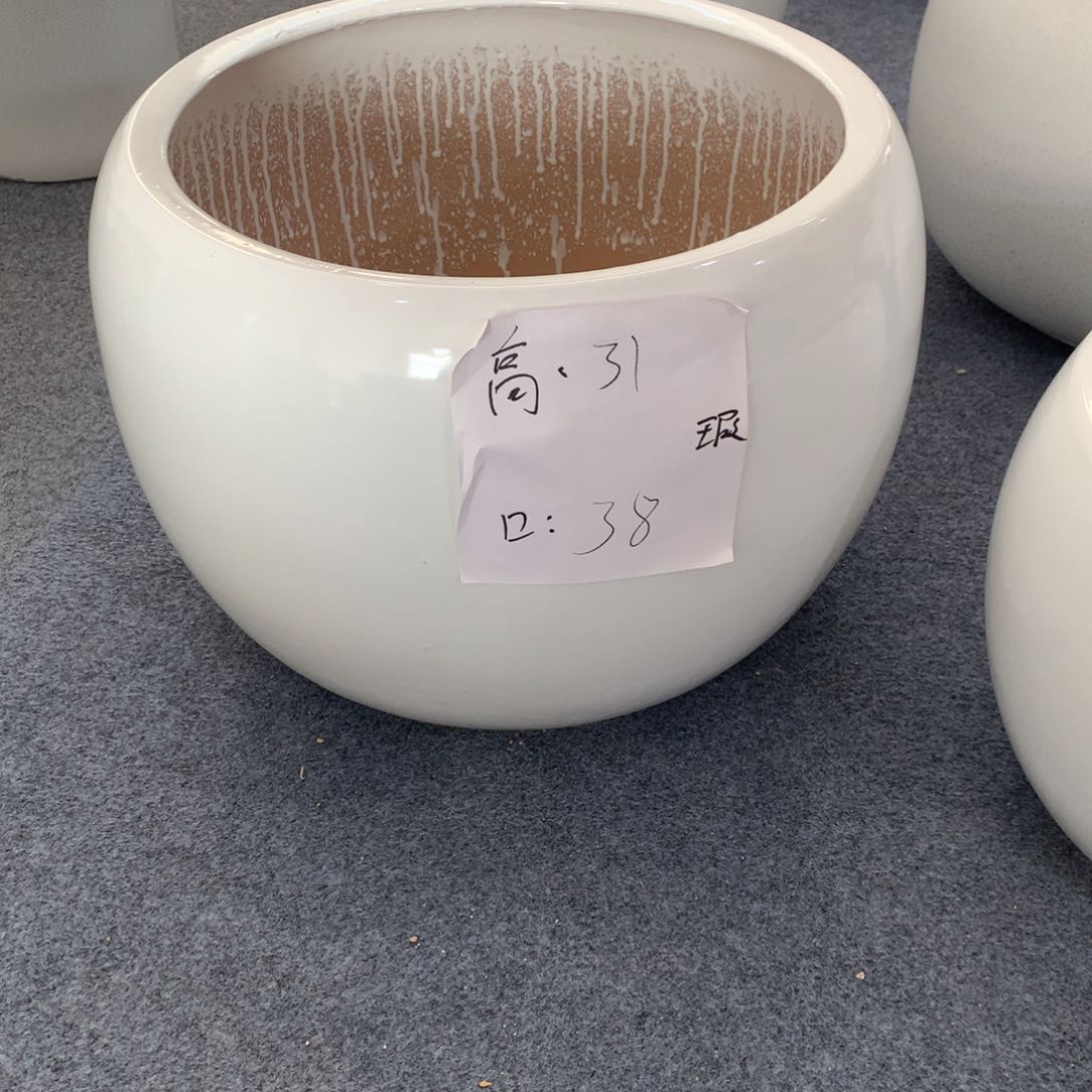 高温陶瓷花盆微瑕