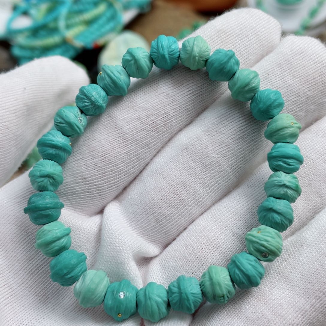 绿松石珠宝奇石未镶嵌