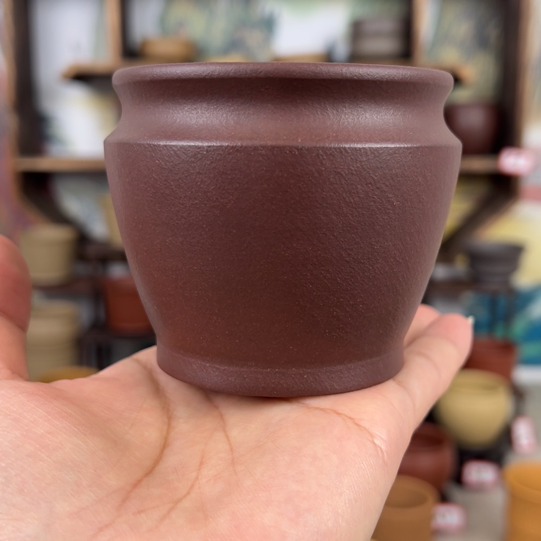 紫砂茶杯拙器甄选，纯原本矿。