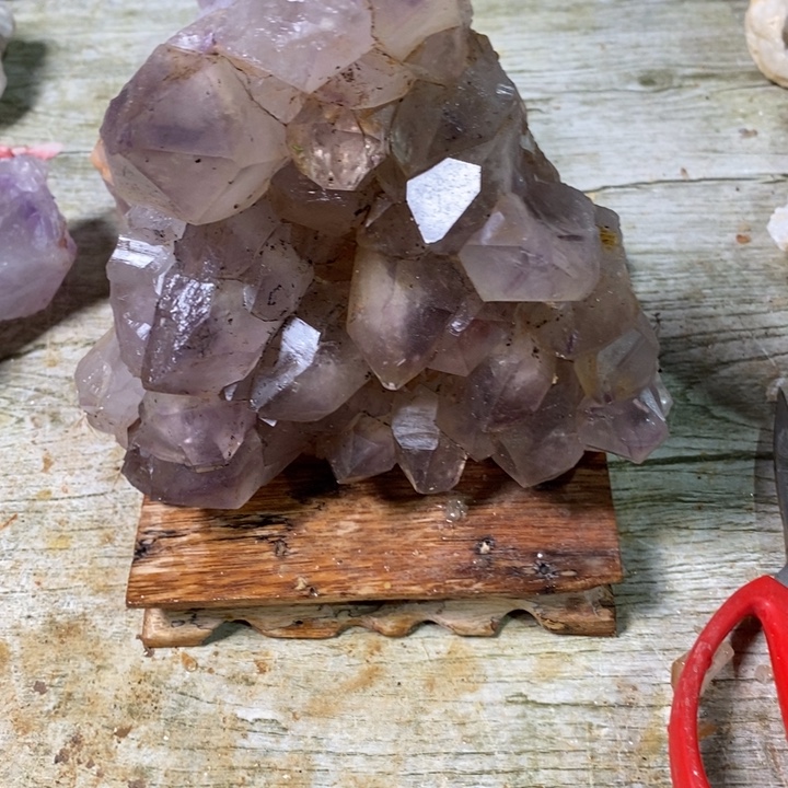 紫晶未镶嵌大型摆件（非配饰）