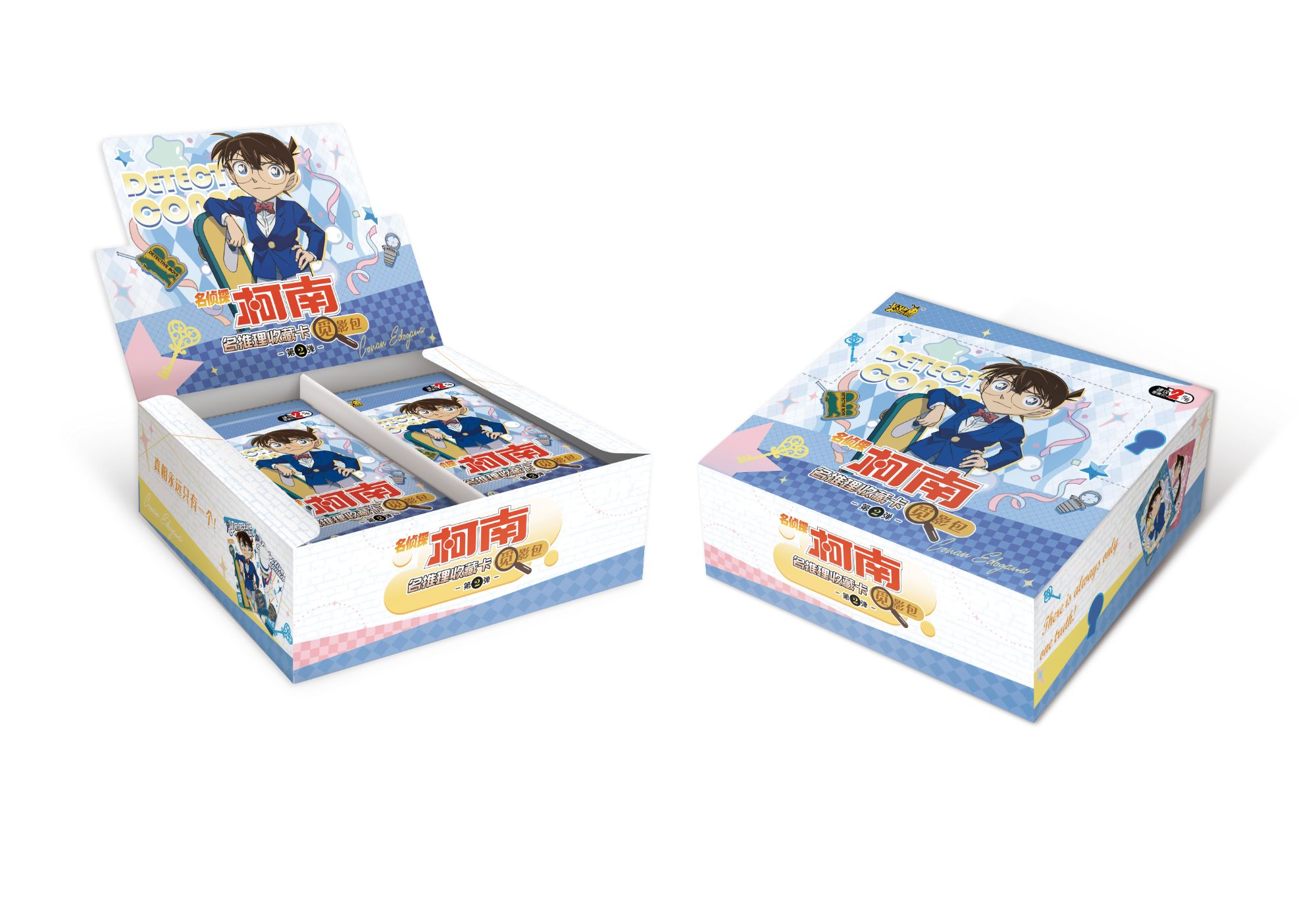 卡游【小芽/叠叠】柯南名推理收藏卡 觅影包 收藏卡牌【拆盒】