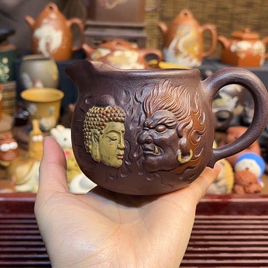 紫砂茶杯紫砂公道杯