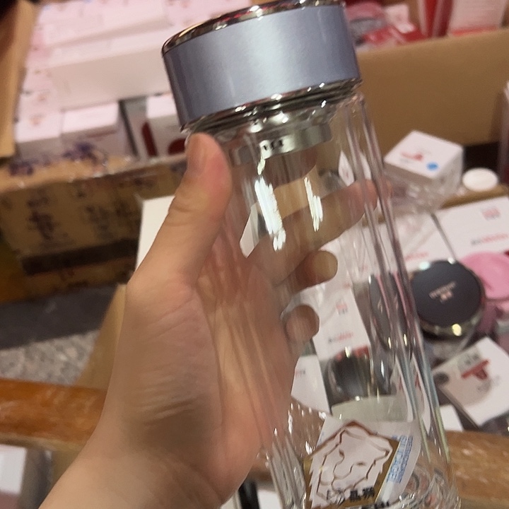 晶狮双层823-380紫  杯套