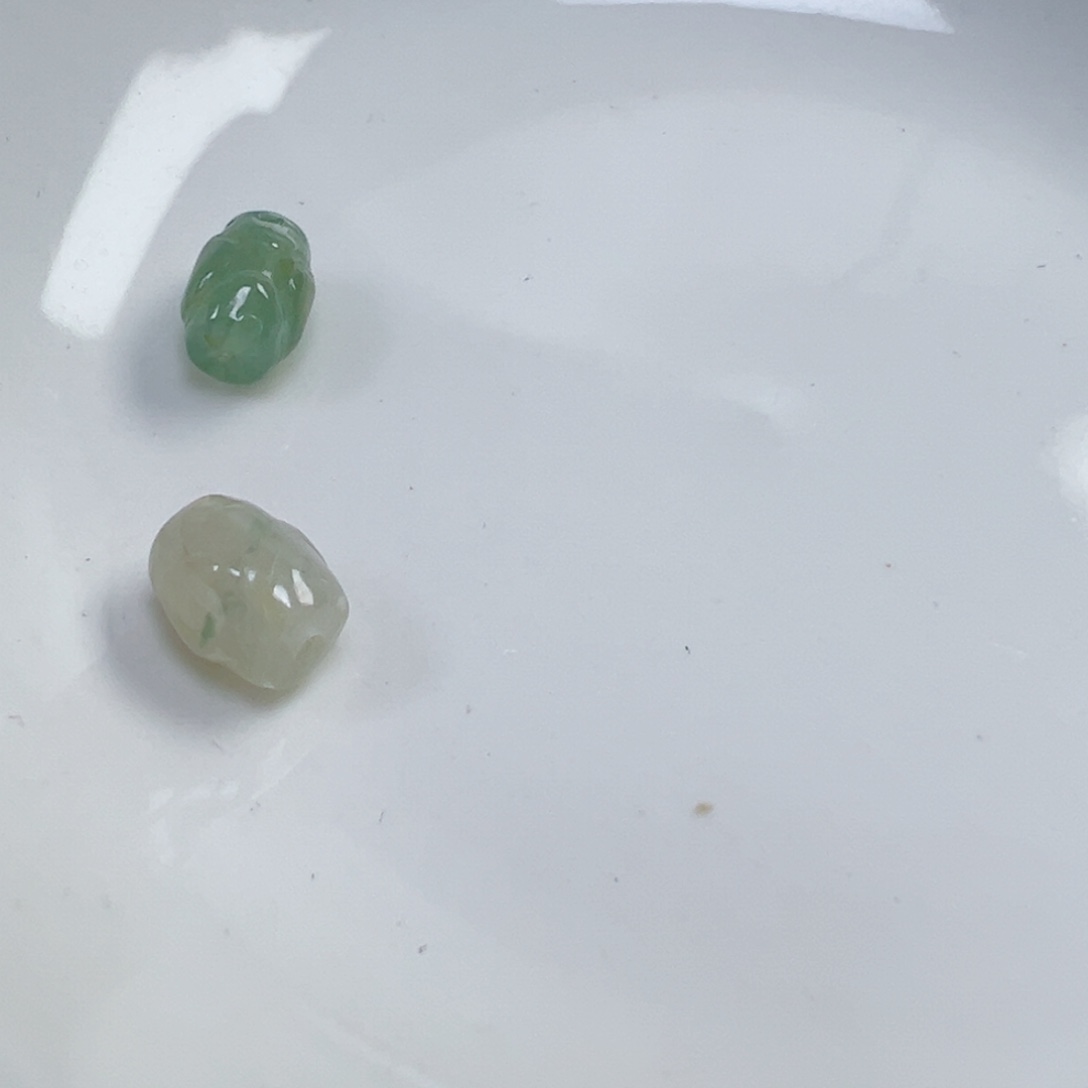 (***鱼翡翠散珠桶珠两个