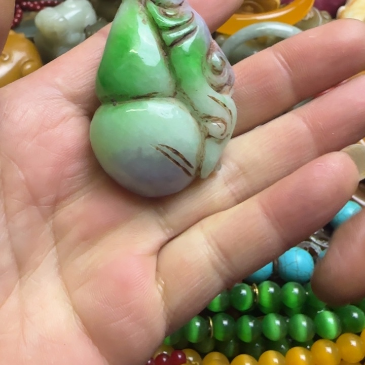 紫金钵盂菩提吊坠