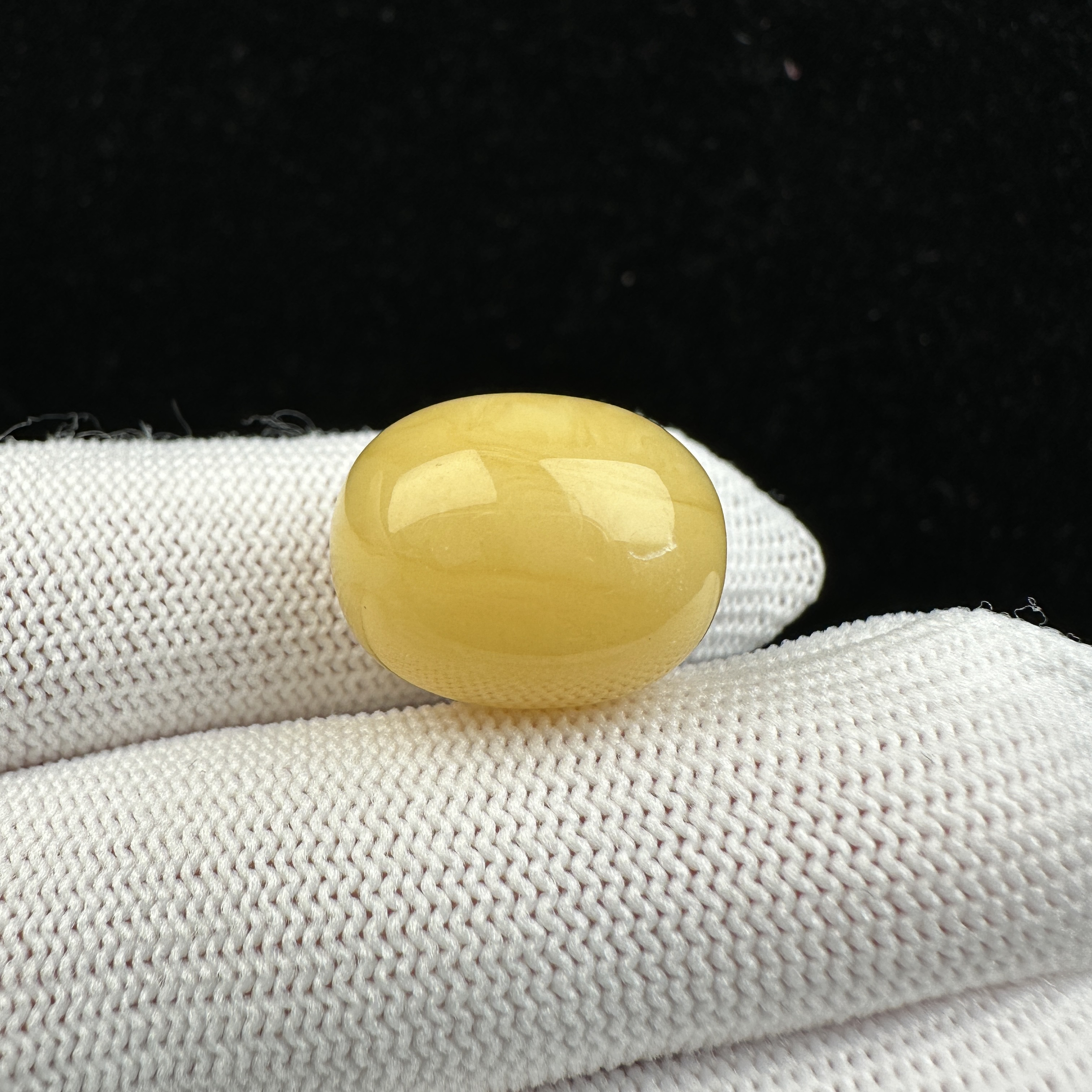 J2107天然蜜蜡 鸡油黄桶珠 14*18mm抖音基地质检发货