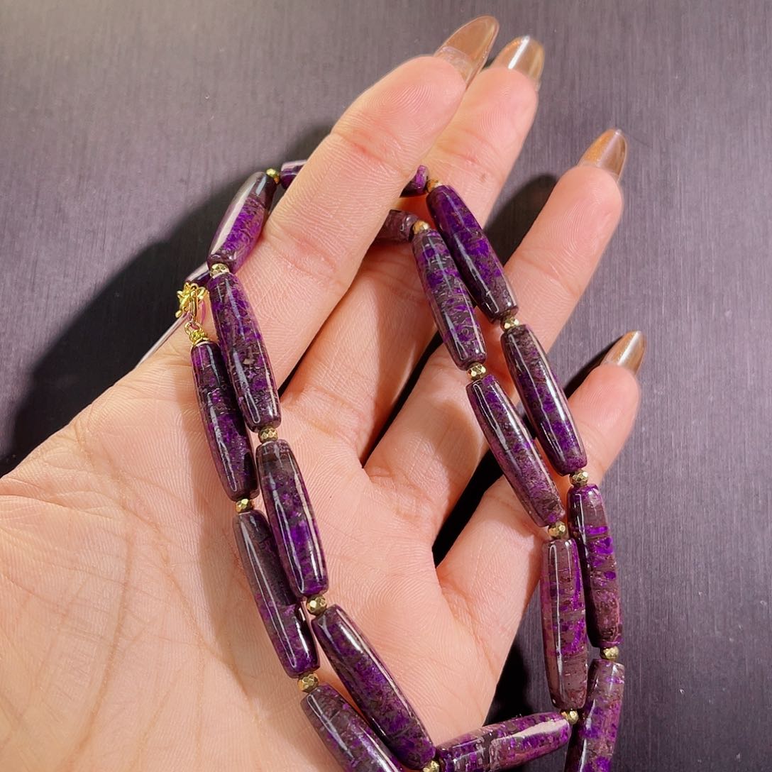 苏纪石（舒俱来）项链k金未镶嵌