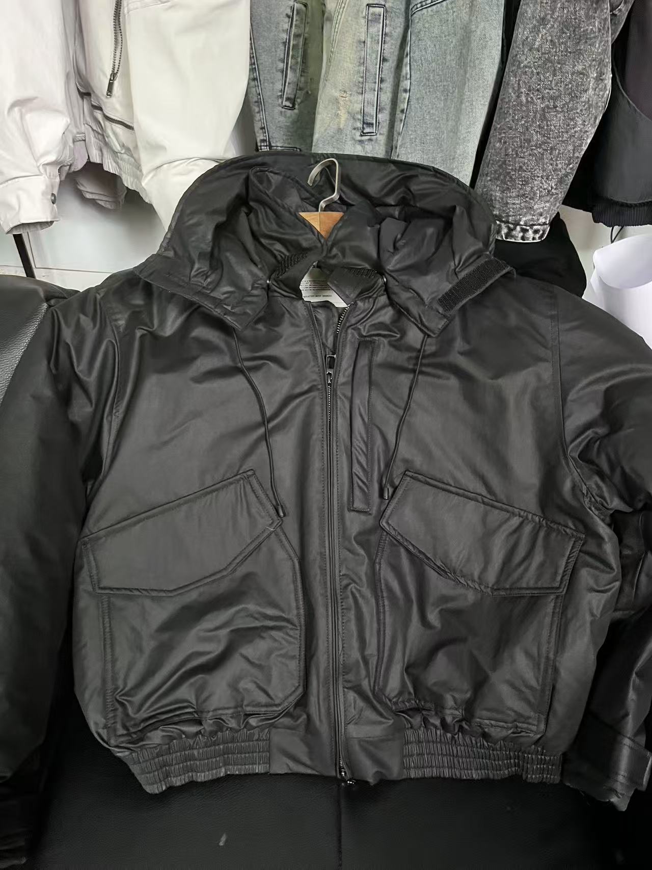 重磅户外拼接茄式夹克棉衣【8805】