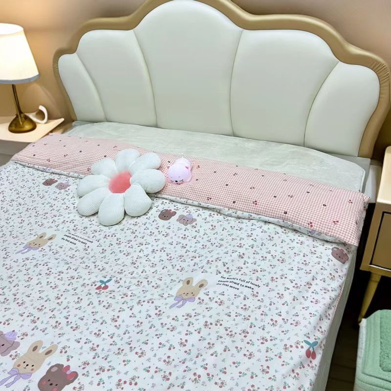 精纺斜纹单人AB款被套尺寸1.6×2.1+-.5COM(萌萌宝贝)亲肤柔软(2)