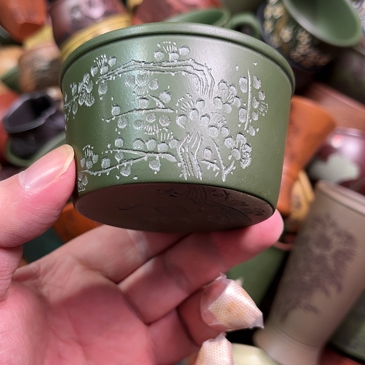 紫砂茶杯全手工紫砂主人杯