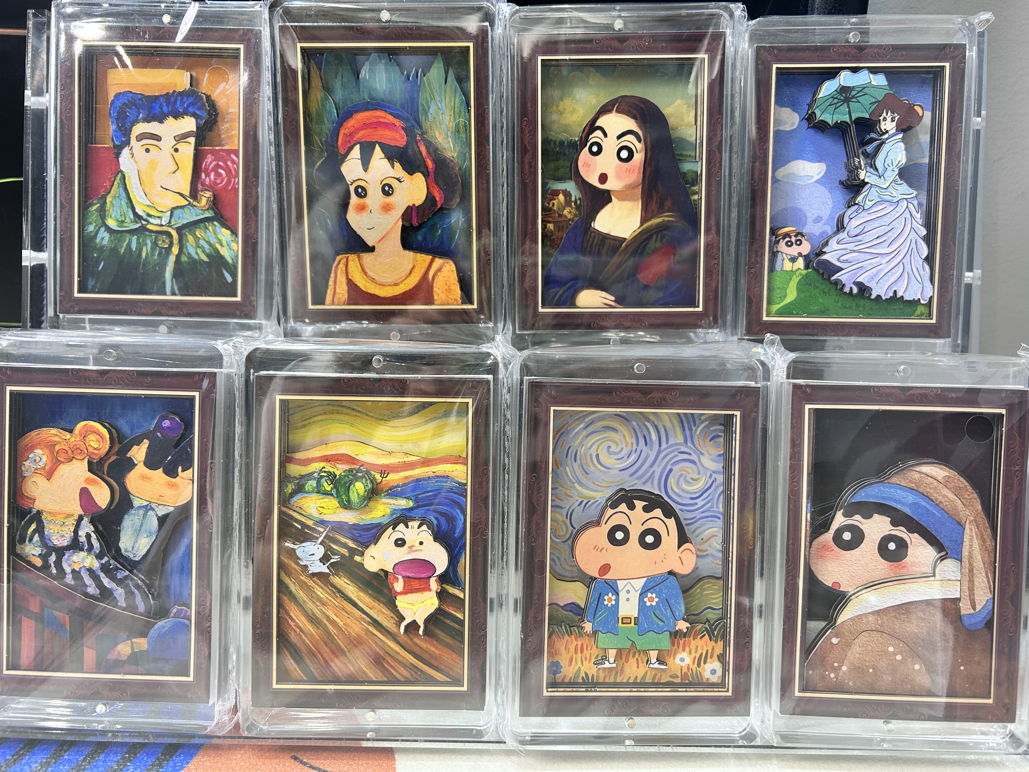 蜡笔小新联名周边盲盒