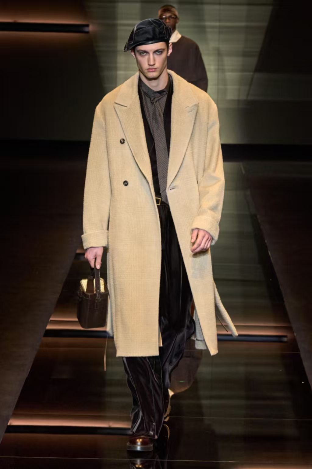 1012冬季新款潮流棋格牛仔裤定制面料软牛仔男女同款