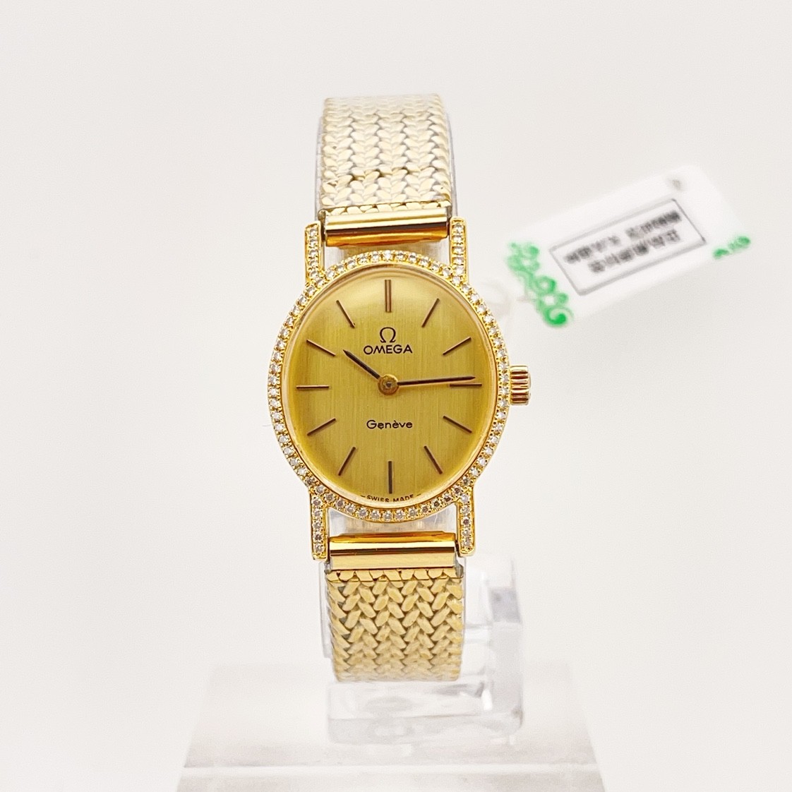 95新 Omega/欧米茄 手动机械后钻23*20mm/公价32999/w12682