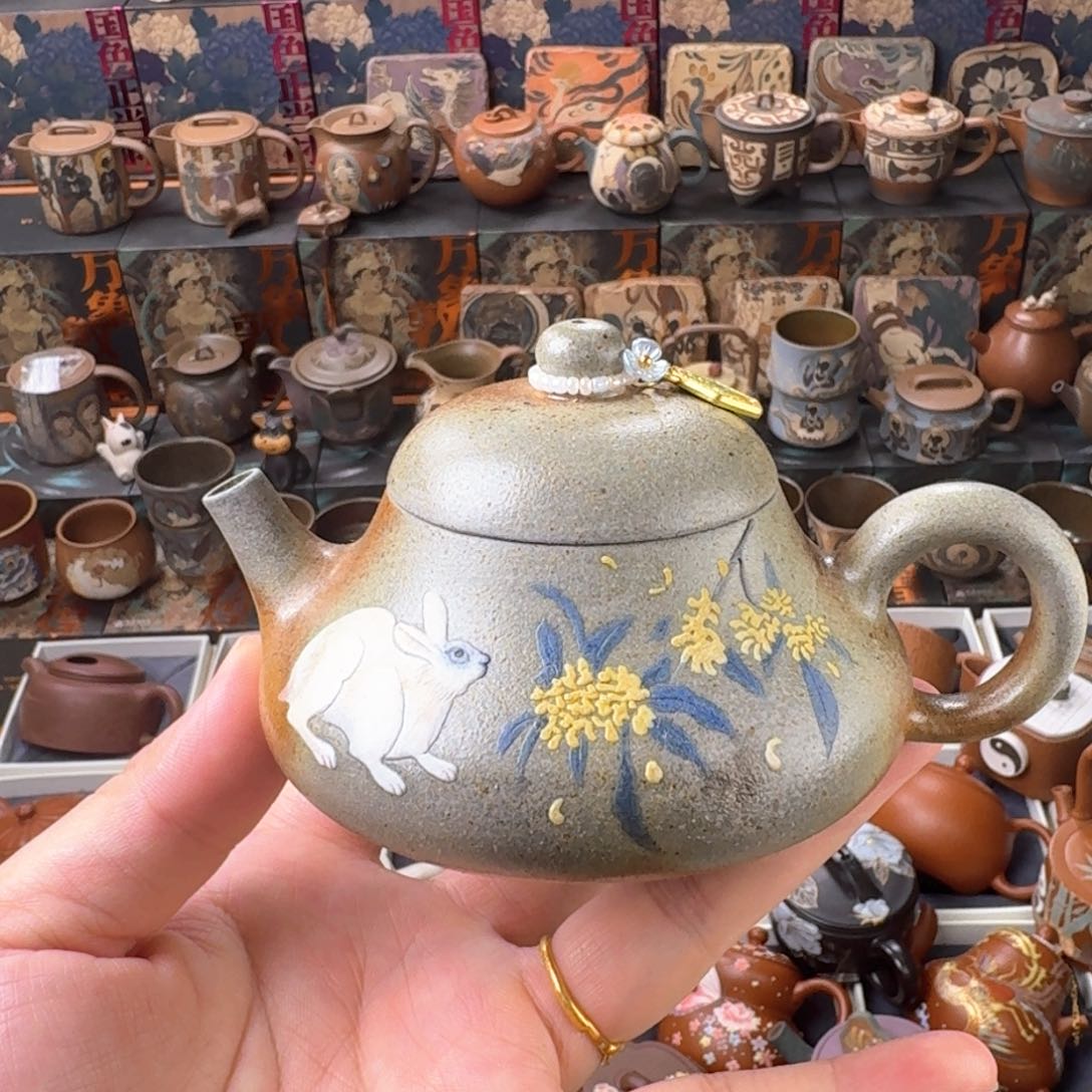 茶壶紫砂150cc原矿精工半手
